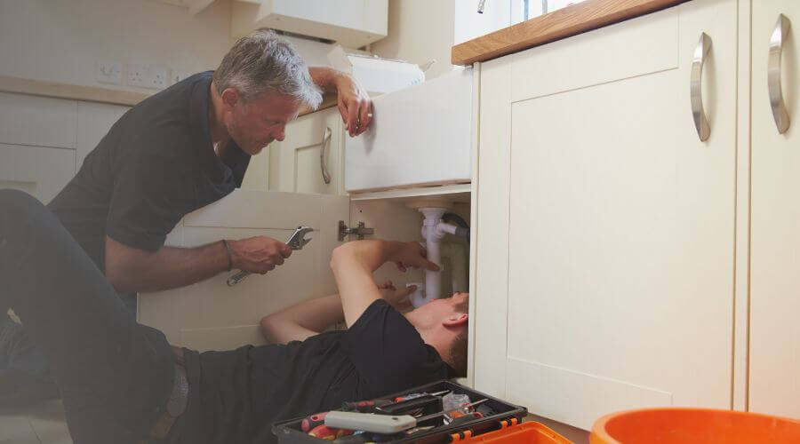 Professional burst pipe repair services in Augusta Springs, VA